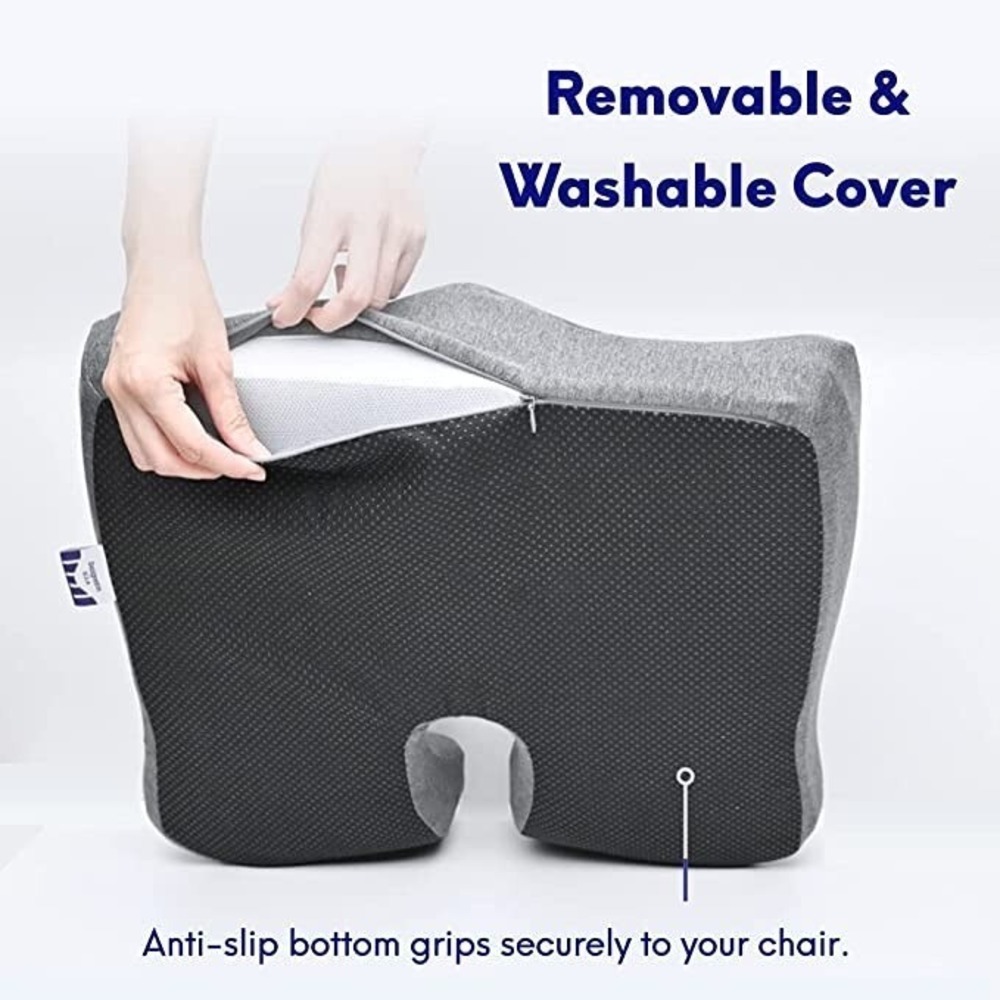 Cushion Lab Patented Pressure Relief Seat Cushion for Long Sitting Hours Memory - Picture 12 of 12